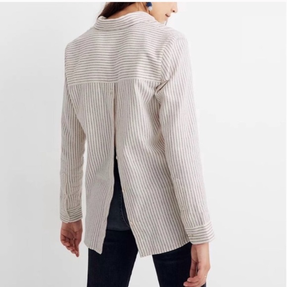 Madewell Tops - Madewell Ex-boyfriend button down back flannel